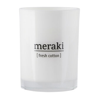 Meraki kaars Fresh Cotton