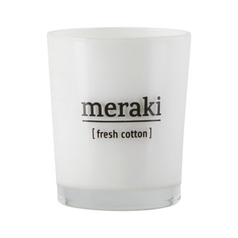 Meraki geurkaars fresh cotton klein  uitverkocht