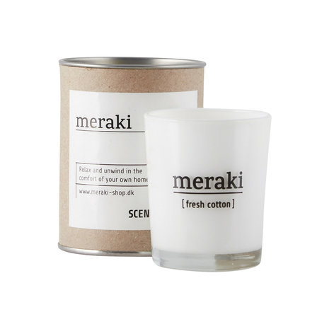 Meraki geurkaars fresh cotton